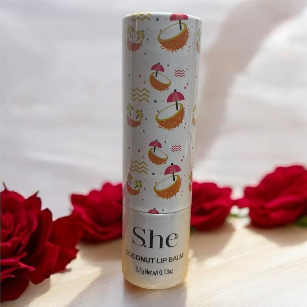 Coconut lip balm